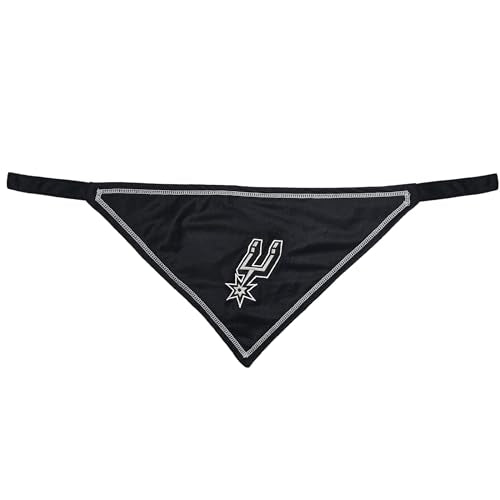 San Antonio Spurs Dog Bandana - Large/X-Large Tie Scarf