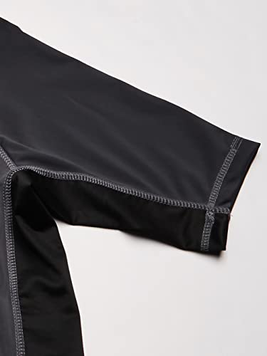 Boys' UPF 50 Sun Protective Rashguard Swim Shirt - Impact Charcoal