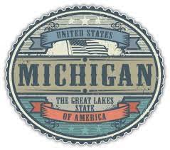 Michigan State Vinyl Decal - 5 Inch Waterproof Sticker for Car Laptop