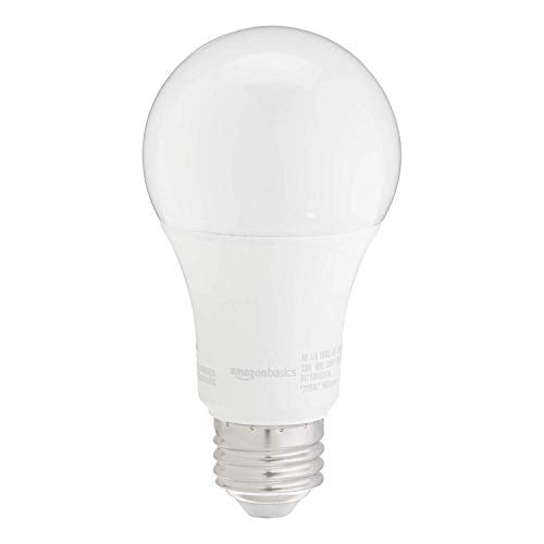A19 LED Light Bulbs, 100W Equivalent 15W, E26 Base, Soft White 2700K - 2-Pack