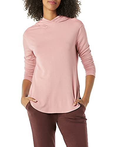 Women's Supersoft Terry Hoodie - Washed Pink, XX-Large