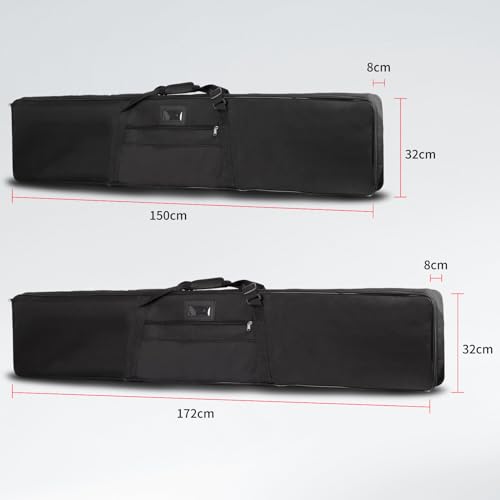 SPG 59 Inch Recurve Bow Case for Longbow & Traditional Bow, Waterproof Canvas