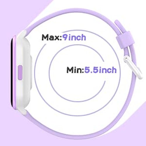 HENGTO Kids Smart Watch with 20 Sports Modes, Fitness Tracker for Girls Boys Age 6+ with Sleep Monitor, Step Counter, Alarm Clock