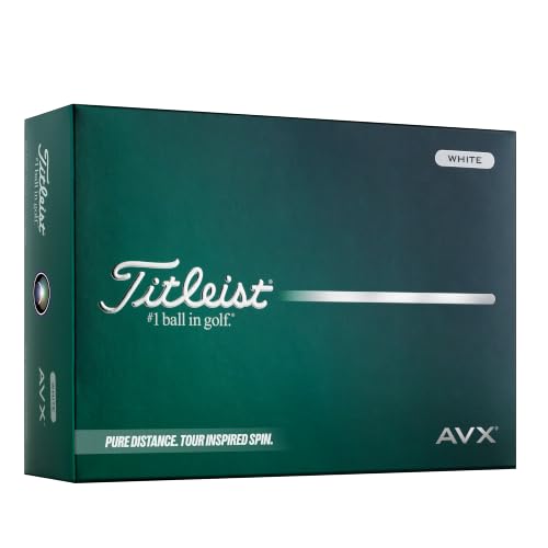 AVX Golf Balls - Soft Feel & Greenside Control - White