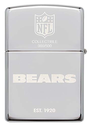 Genuine Zippo NFL Deep Carve Lighter - Chicago Bears
