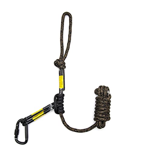 SENFU 10 Feet Tree Stand Safety Rope for Hunting, Non-Reflective Lineman's Rope