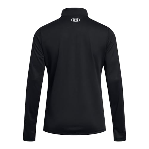 Under Armour Women's Tech Quarter Zip - Large, Black / White (001)