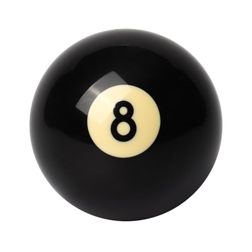 Replacement #8 Billiard Pool Ball - 2.25 Inch Black - 1-Pack