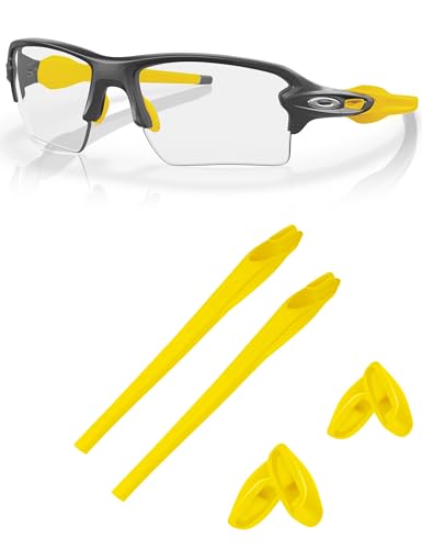 Replacement Earsocks & Nosepieces Rubber Kit for Oakley Flak 2.0 - Yellow