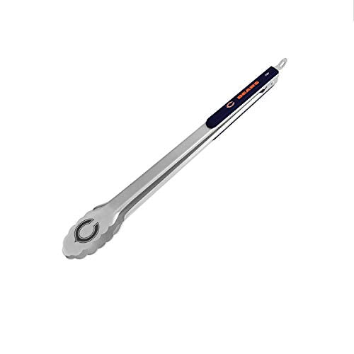 Chicago Bears BBQ Kitchen Tongs - 16-Inch Team Color Utensils