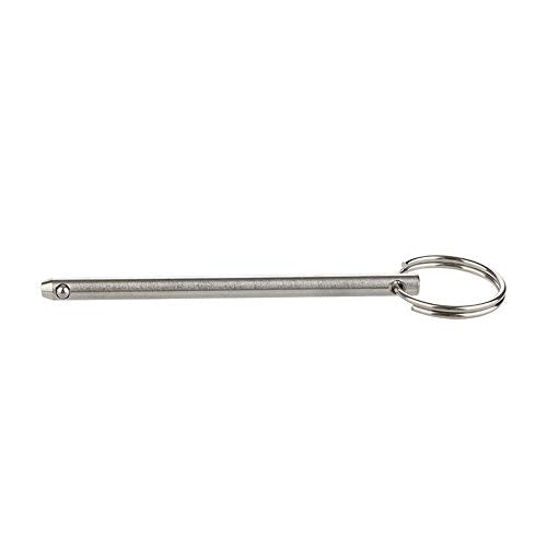 Quick Release Pin Set - 2 Pack, 1/4" Diameter, Marine Grade Stainless Steel