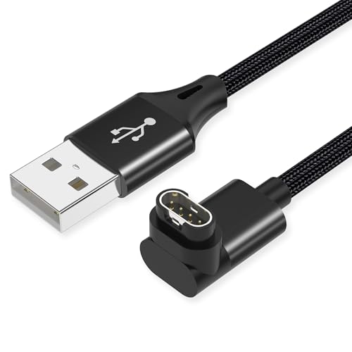 Garmin Watch Charging Cable - 3.3ft L-Shape Charger (2 Pack)