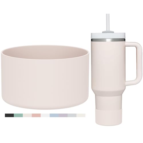 Silicone Boot Sleeve Cover for Stanley Quencher H2.0 & IceFlow - Rose Quartz
