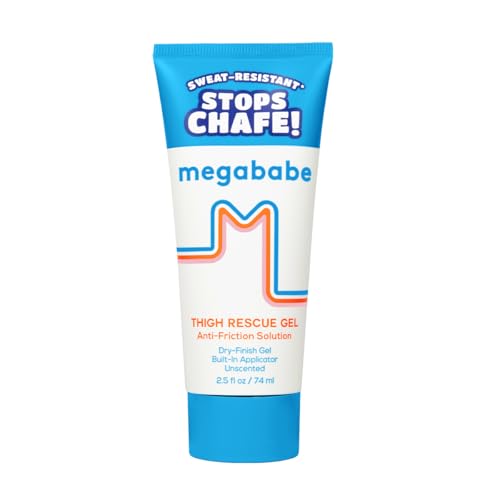 Thigh Rescue Gel - Anti-Chafe, Sweat-Resistant, 2.5 fl oz