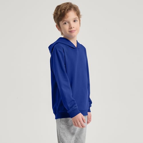 Kids Cotton Hoodie for Boys and Girls, Long Sleeve Pullover Sweatshirt, Toddler