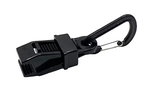 Tarp Clips for Camping and Hiking - 1PC Black