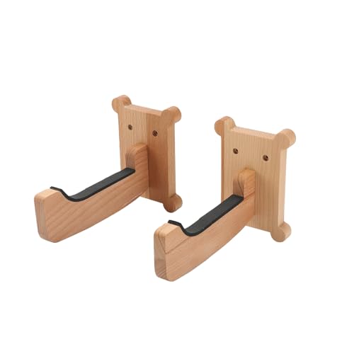 Beech Wood Surfboard Wall Mount Rack - Vertical Storage for Longboards & Shortboards