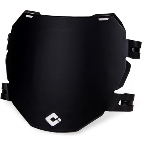 Downhill Number Plate - Low-Profile Durable Polymer Design