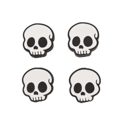 FROSHI Skull Tennis Vibration Dampeners 4-Pack Shock Absorbers for Rackets