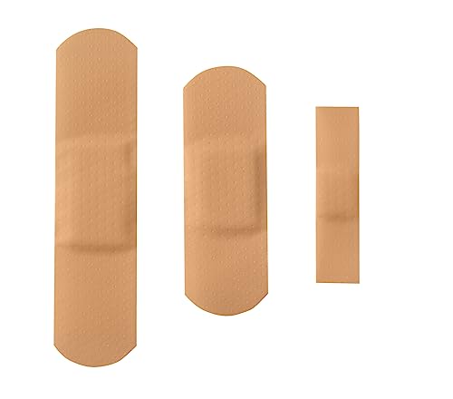 Sterile Plastic Adhesive Bandages - Assorted Sizes, 110 Count