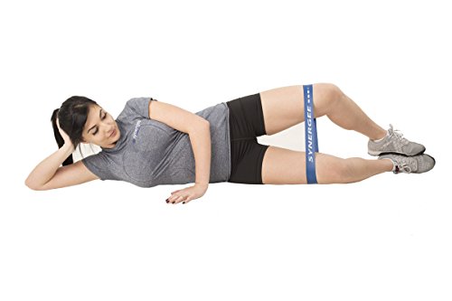 Synergee Green Mini Resistance Bands 10 Pack for Glutes & Full-Body Workouts