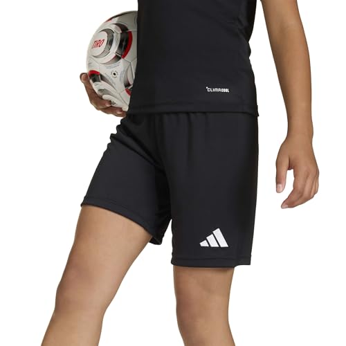 Boys Soccer Shorts - adidas Entrada26 - Medium Black & White