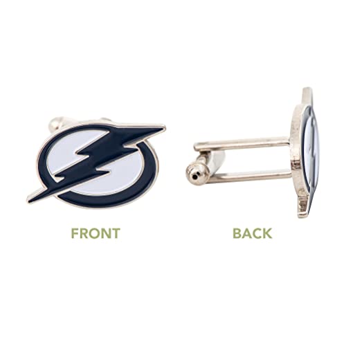 Tampa Bay Lightning Cufflinks - NHL Team Logo Formal Wear