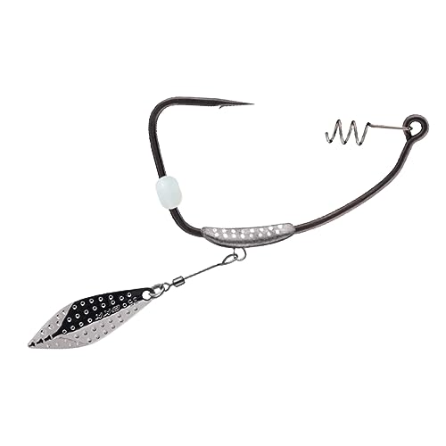 Titan Diver Soft Plastic Hook - Silver 2/0 3/32 (Pack of 2)