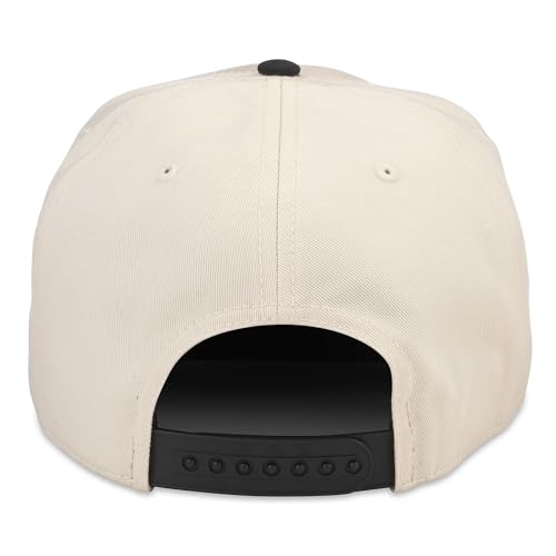 American Needle Coors Beer Unisex Adjustable Snapback Baseball Hat - Club Captain Ivory/Black