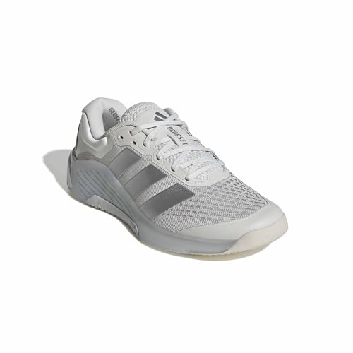 Training Sneakers - adidas Womens Dropset 4 - White, Size 8.5