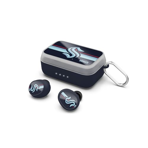 Wireless Sport Earbuds - Comfortable Fit & 32 Hours Battery - Seattle Kraken