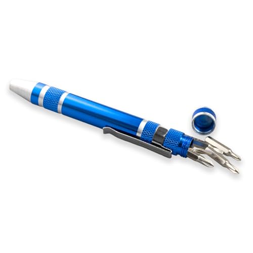 4 PCS 8-in-1 Multitool Pen Screwdriver Set - Magnetic Mini Tool