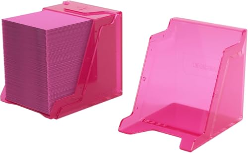 Gamegenic Bastion 100+ XL Deck Box for Trading Cards - Pink, Secure & Compact