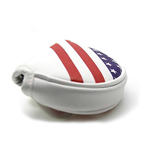 Seacloud Golf Cover USA Flag Star Small Mallet Putter Headcover for Scotty Cameron Taylormade Odyssey Club