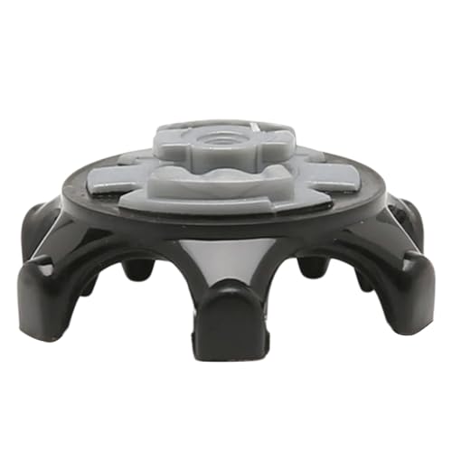 Golf Shoe Cleats - 14pcs Universal Soft Spikes - Black/Gray
