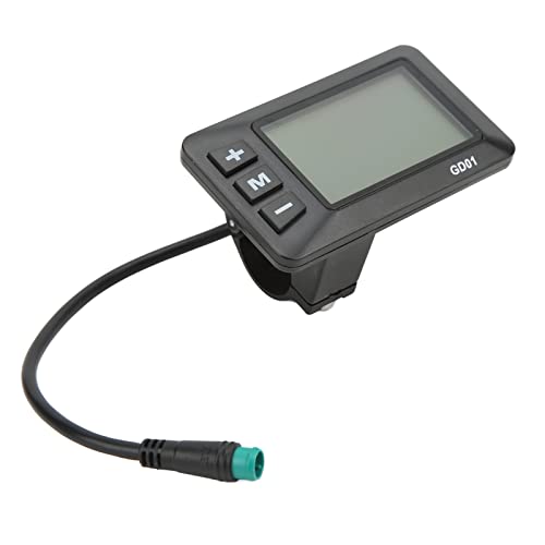 Electric Bike LCD Display Control Panel - 36V/48V, 22.2mm Handlebar
