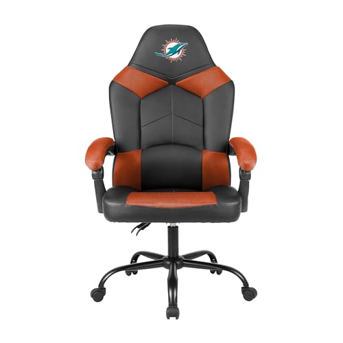 Oversized Miami Dolphins Office Chair with Memory Foam