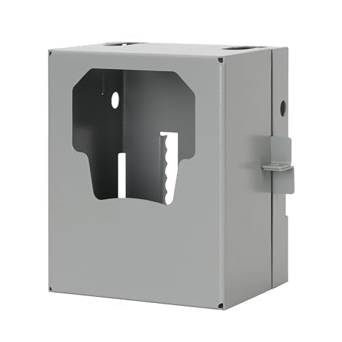 Metal Security Box for Moultrie Edge Trail Camera - Weatherproof, Anti-Theft Steel Enclosure