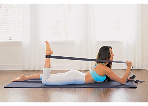 Yoga Starter Kit - 6mm Mat, 2 Blocks, Strap, Towels & Bag - Gray