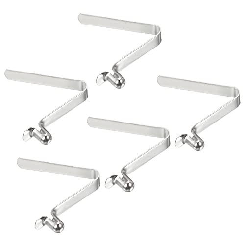 Kayak Paddle Snaps - 6.5x4mm Spring Clips, 5 Pack Locking Pins