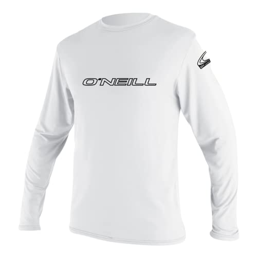 Youth Long Sleeve Sun Shirt - UPF 50+ Rashguard - White