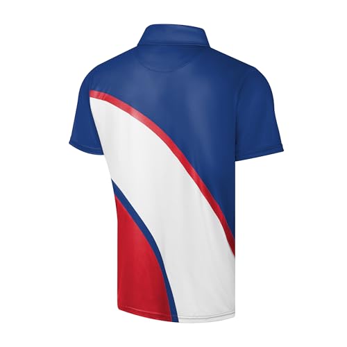 Buffalo Bills Action Curved Polyester Polo Shirt - Medium