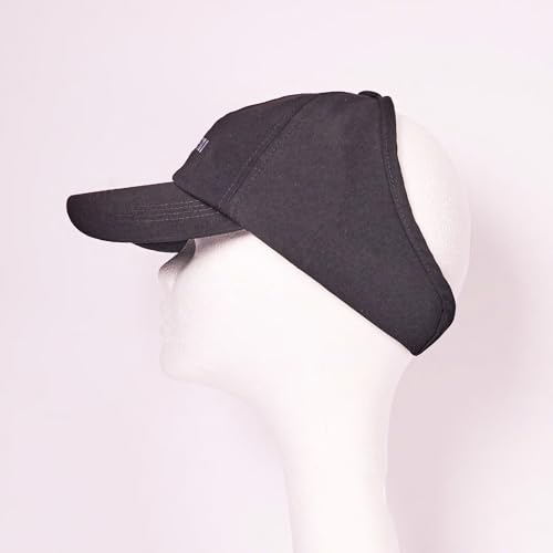 Satin-Lined Backless Baseball Cap - Stylish Ponytail Hat