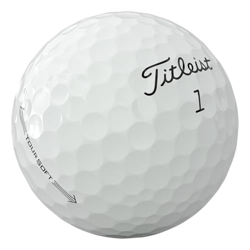 Tour Soft Golf Balls - White | Incredible Soft Feel & Distance