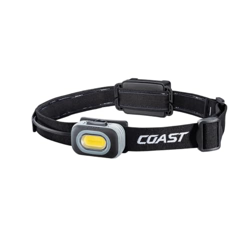 Coast RL10 560 Lumen Dual-Color LED Headlamp with Red Safety Light