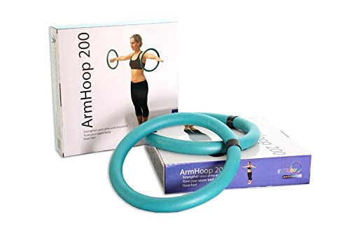 Weighted Arm Hoop Workout - 2 Hoops, 0.9kg - Foam Covered