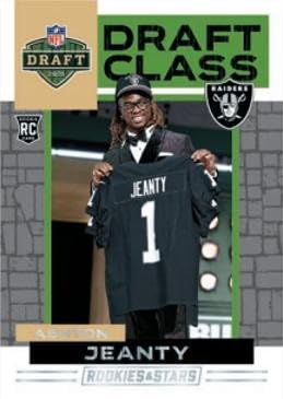 2025 Rookies & Stars Football 6-Pack Blaster Box - 1 Autograph or Memorabilia Card