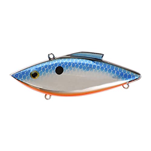Mini Trap Lipless Crankbait Fishing Lure - Chrome Shad, 1/4 oz