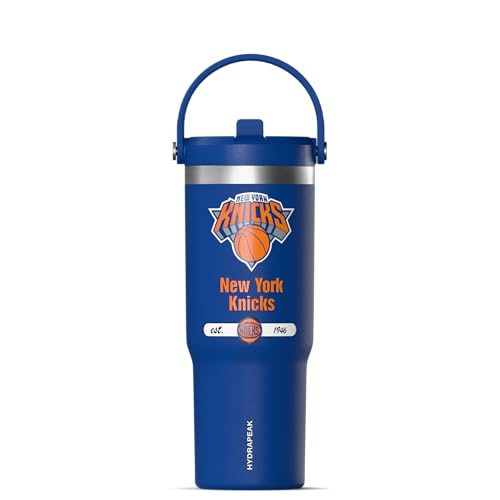32oz Insulated Travel Tumbler - New York Knicks with Straw Lid