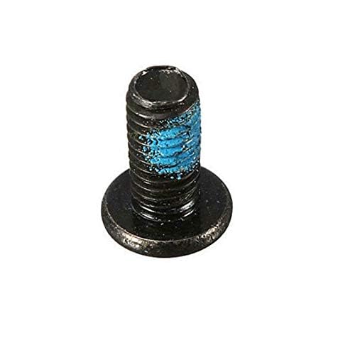 M5x10mm Steel Disc Brake Rotor Bolts for MTB - 12 Pack - Black